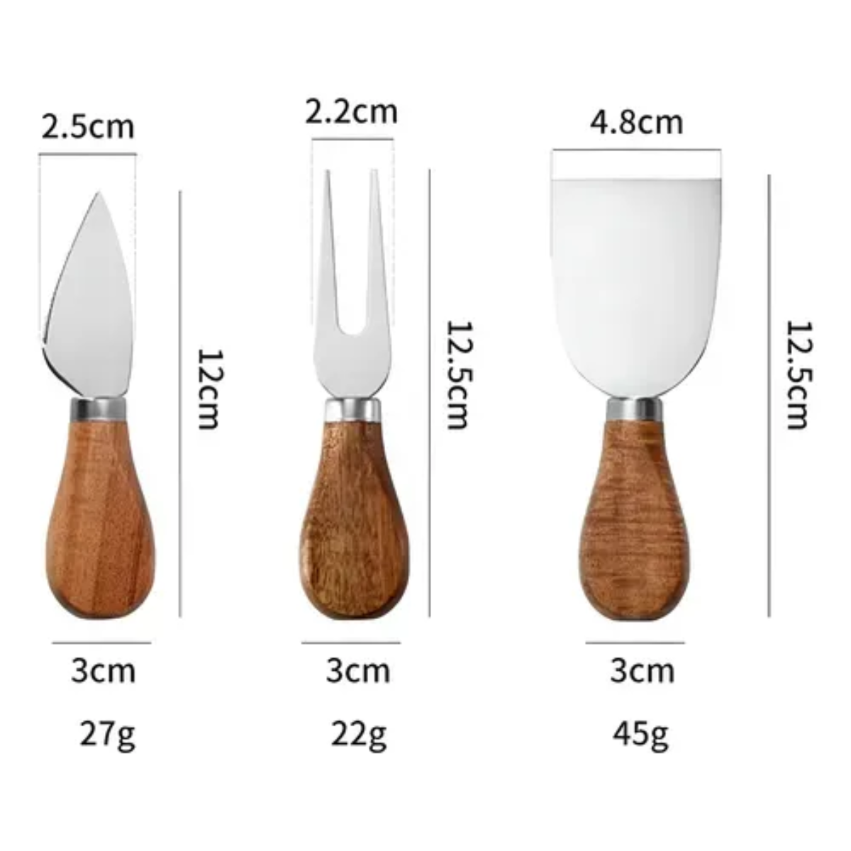 Miniatura 3 de Tabla De Queso Con Kit De Cuchillo